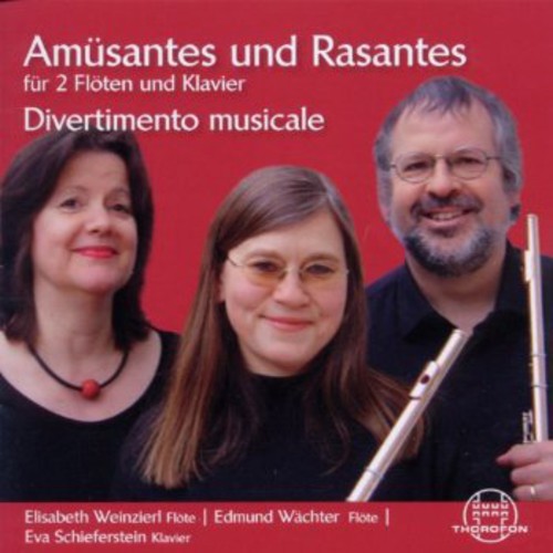 Mozart/ Divertimento Musicale - Amusantes & Rasantes for 2 Flute &Piano