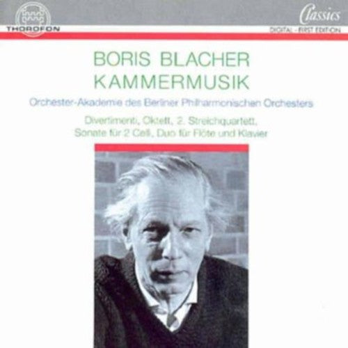 Blacher - Divertimenti / String Quartet No 2 / Octet