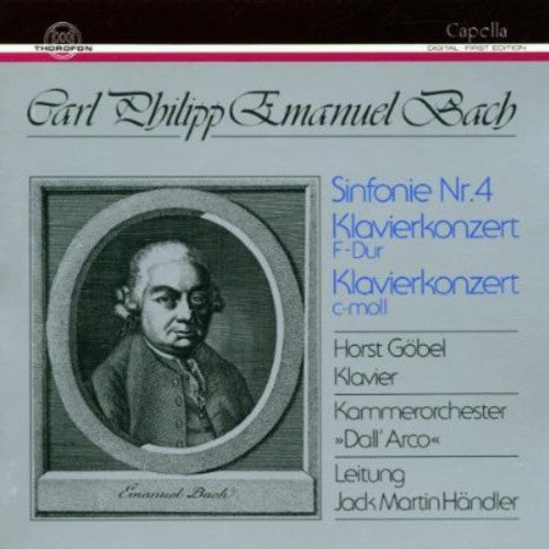 Bach/ Gobel/ Dealer - Sym No 4 / Harpsichord Ctos