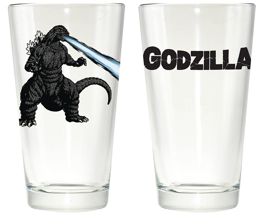 Godzilla Blast Pint Glass