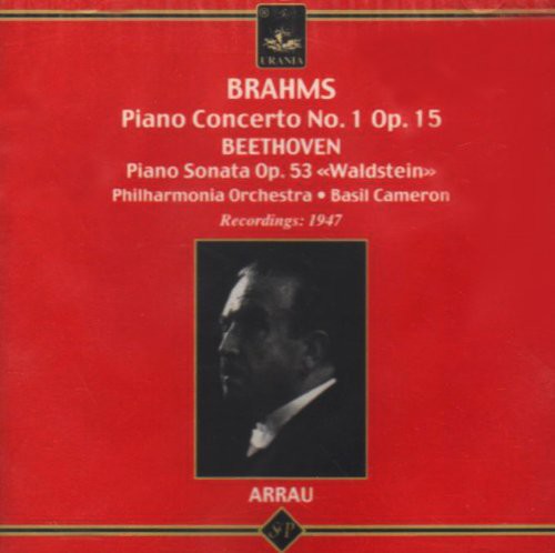 Brahms/ Beethoven/ Arrau/ Cameron - Piano Cto 1 Op 15