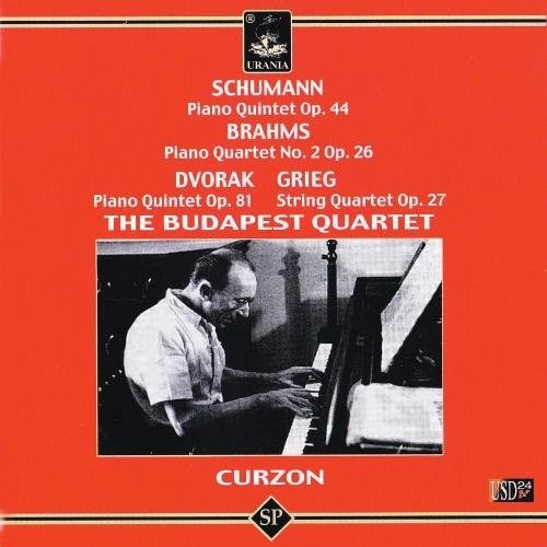 Schumann/ Brahms/ Dvorak/ Curzon - Piano Quintete Op 44 / Piano Quartet 2 Op 26