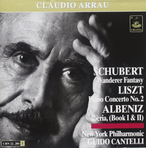 Schubert/ Liszt/ Albeniz/ Arrau/ Cantelli - Wanderer Fantasy / Piano Cto 2