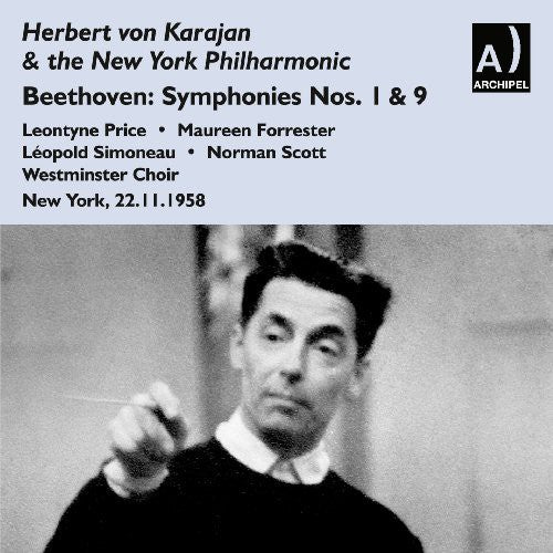 Beethoven/ New York Philharmonic/ Karajan - Symphonies 9 1 & 5