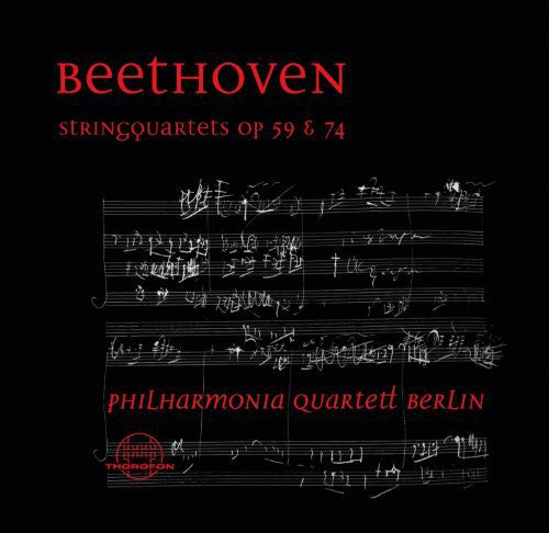 Beethoven - Streichquartette Op 59 & 74