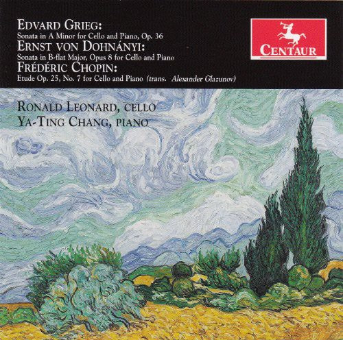 Grieg/ Dohnanyi/ Glazunov/ Leonard/ Chang - Sonata in A minor / Sonata in B-Flat Major / Etude