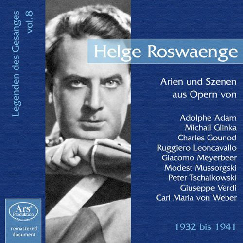 Roswaenge/ Glinka/ Gounod/ Leoncava - Legenden Des Gesangs 8