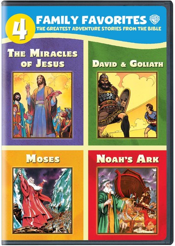 4 Family Favorites: The Greatest Adventure Stories From The Bible