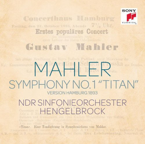 Thomas Hengelbrock - Mahler: 1