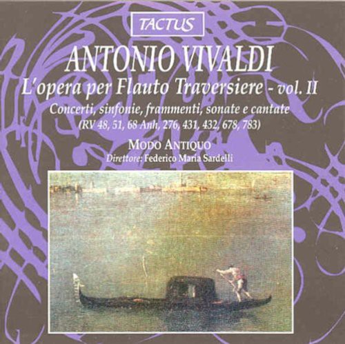 Vivaldi/ Sardelli/ Fedi - Works for Transverse Flute 2