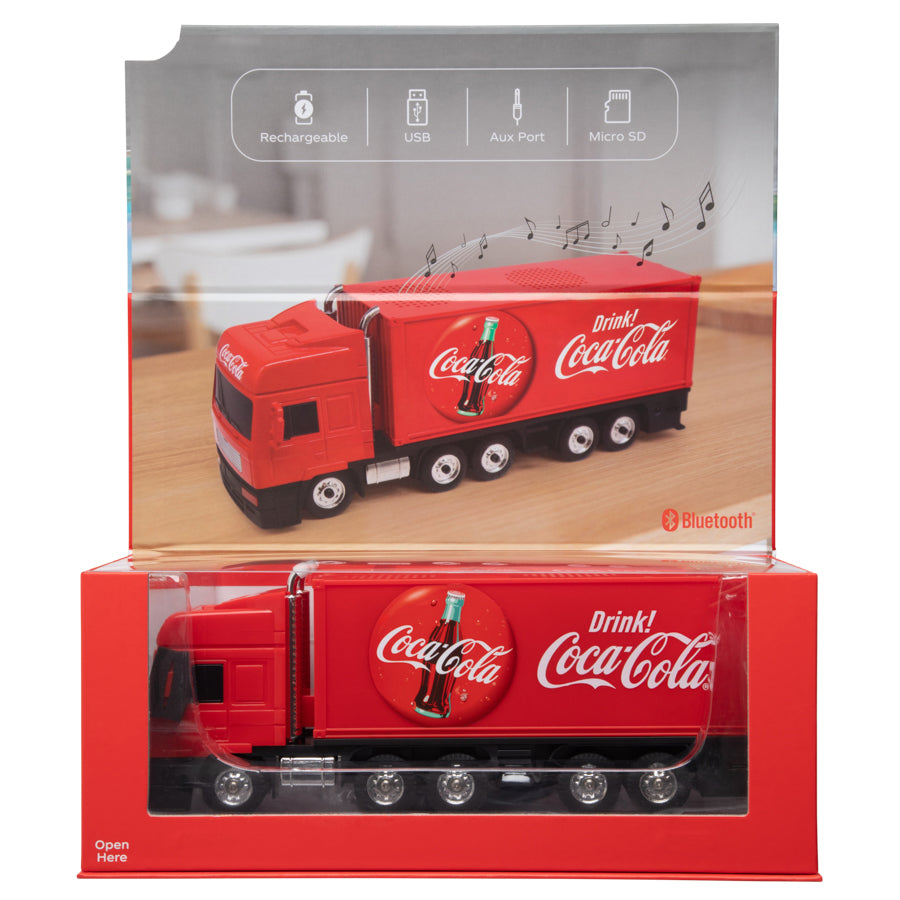 Coca-Cola Bottle Script Truck Speaker