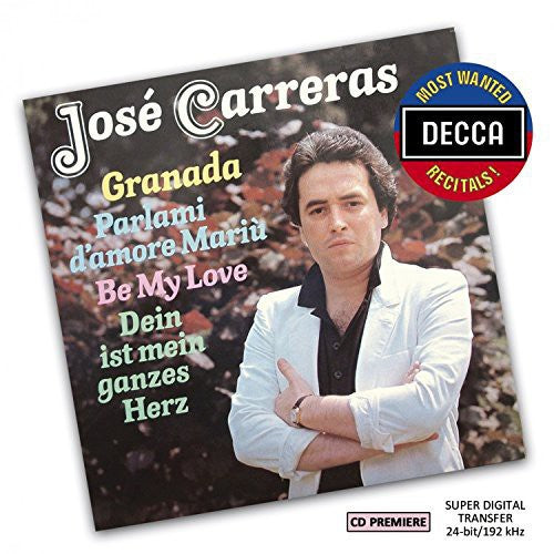 Carreras/ Benzi/ English Chamber Orchestra - Most Wanted Recitals: Jose Carreras - Granada