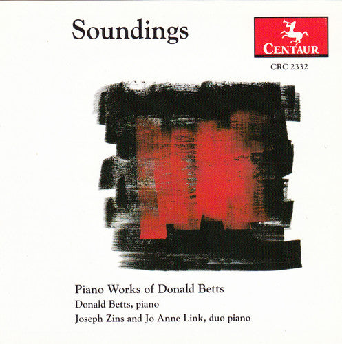 Donald Betts - Soundings: Piano Works