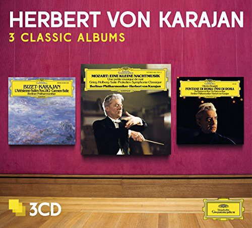 Herbert Von Karajan - Three Classic Albums (Mozart/Bizet/Respighi/Prokofiev)