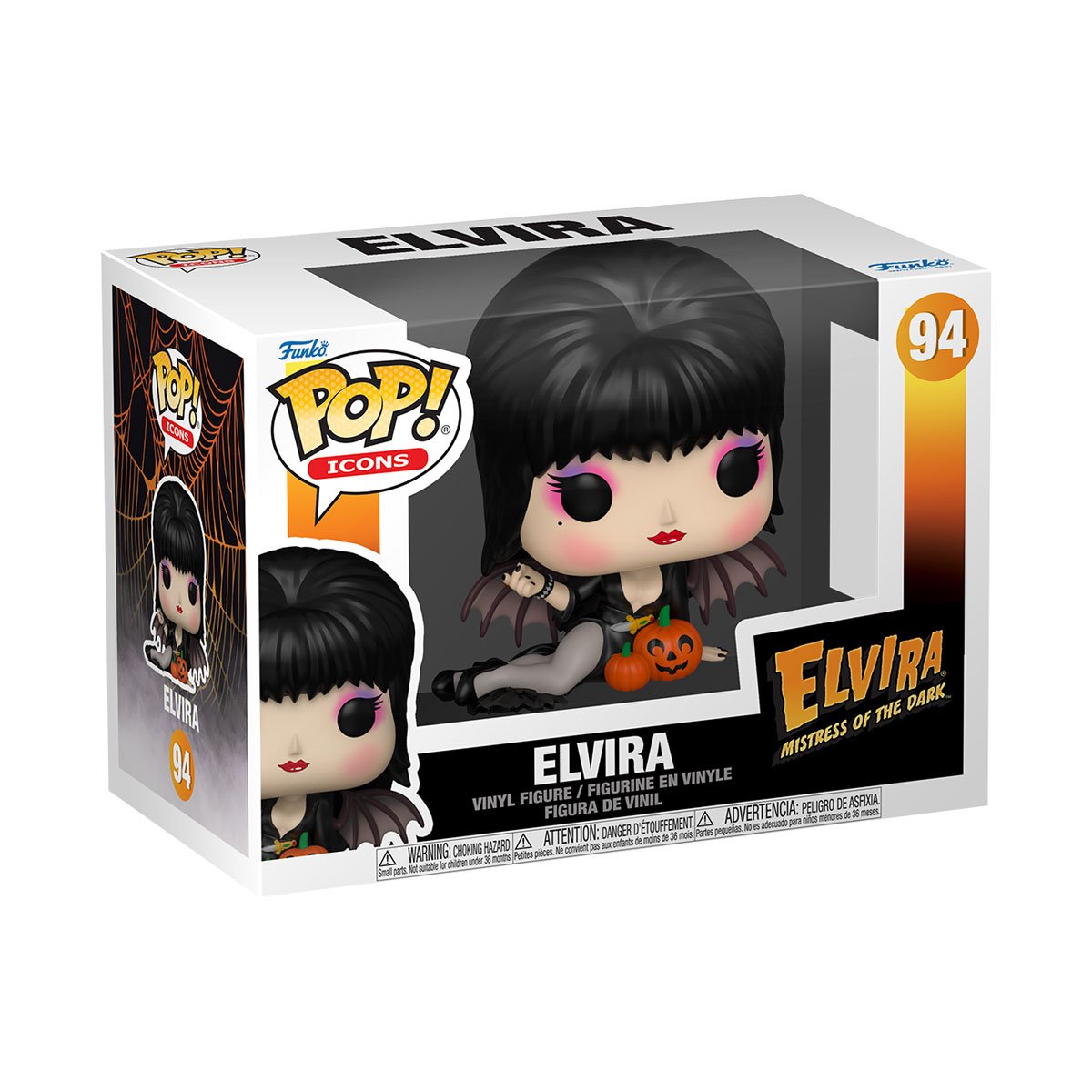 Funko Pop!: Elvira, Mistress of the Dark: Elvira With Pumpkins