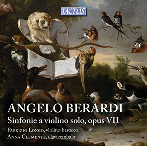 Berardi/ Longo/ Clemente - Sinfonie for Violin Book I Opus Vii