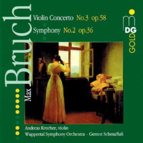 Bruch/ Krecher/ Schmalfuss - Violin Concerto 3 / Symphony 2
