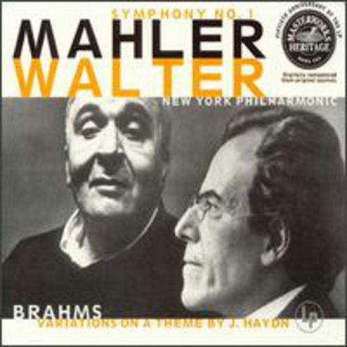 Mahler/ Brahms/ Walter/ Nyp - Symphony 1 / Variations on a Theme By Haydn