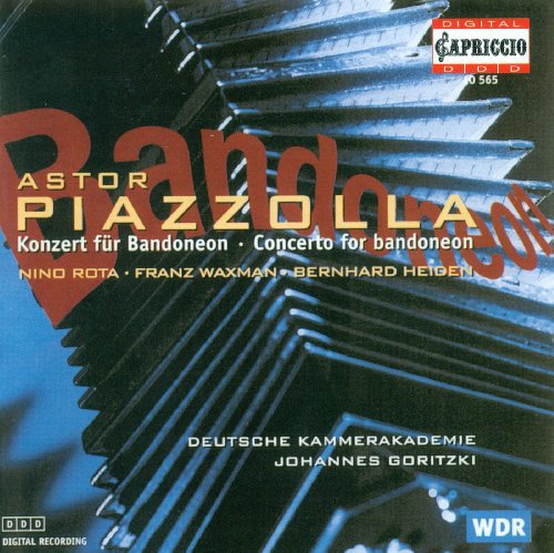 Astor Piazzolla / Goritski/ German Cham Orch - Concerto for Bandoneon / Concertino for String