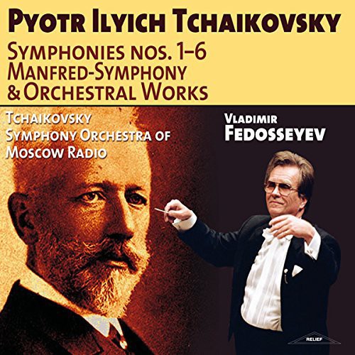Tchaikovsky/ Tchaikovsky Sym Orch of Moscow Radio - Syms 1-6 Manfred Sym & Orch Works