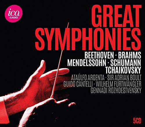 Beethoven/ Brahms/ Schumann/ Tchaikovsky - Great Syms