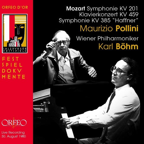Mozart/ Pollini/ Boehm/ Vienna Phil - Pno Con K. 459 & Syms K. 201 & 385 Haffner