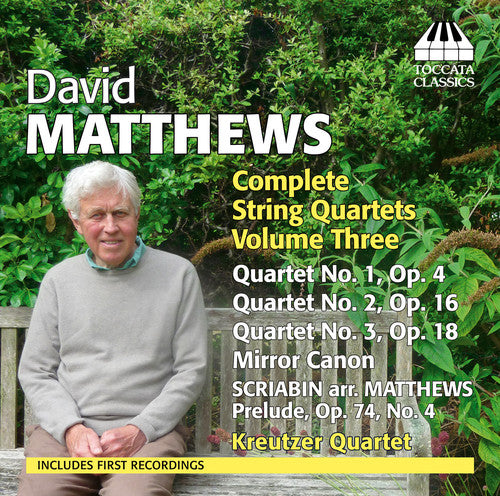 Matthews/ Kreutzer Qrt - Comp STR QRTS Vol. 3