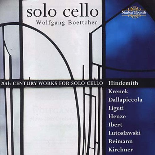 Hindemith/ Krenek/ Ligeti/ Boettcher - 20th Century Works for Solo Cello
