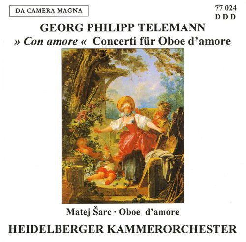 Telemann/ Sarc - Con for Oboe Damore