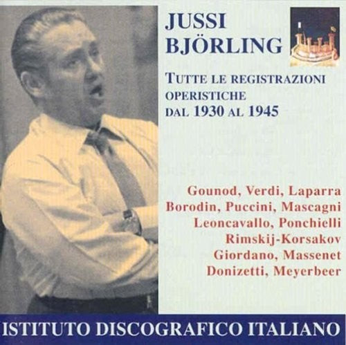 Atterberg/ Bizet/ Bjorling/ Schymberg - Opera Arias
