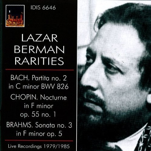 J.S. Bach / Berman - Lazar Berman Rarities