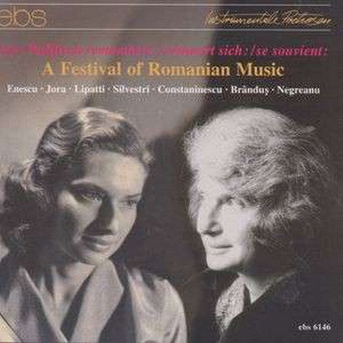 Enescu/ Jora/ Lipatti/ Silvestri/ Wallfisch - Festival of Romanian Music