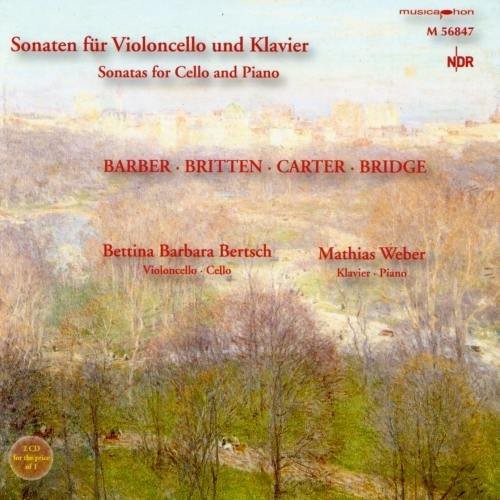 Barber/ Bertsch/ Weber - Cello Recital: Bertsch Bettin