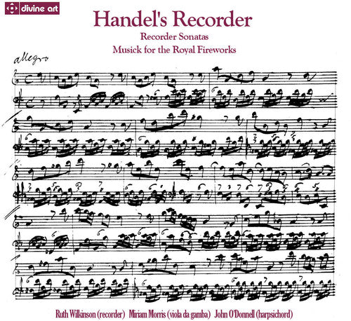 Handel/ Wilkinson/ Morris/ Odonnell - Handels Recorder