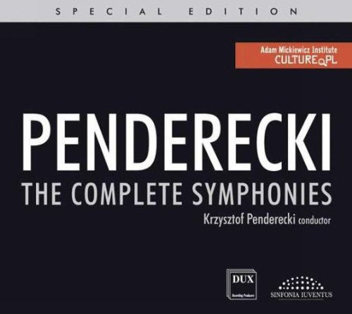 Penderecki/ Hossa/ Klosinska - Comp Syms