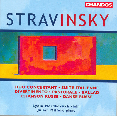 Stravinsky/ Mordkovitch/ Milford - Works for Violin & Piano