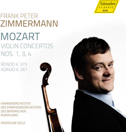 Mozart/ Zimmermann/ Szulc - Violin Cons 1 3 & 4