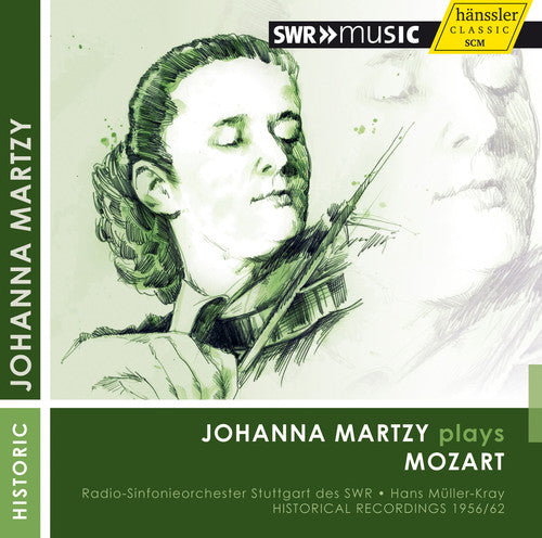 Mozart/ Martzy/ Swr Radio Sym Orch Stuttgart - Violin Concertos Nos. 3 & 4