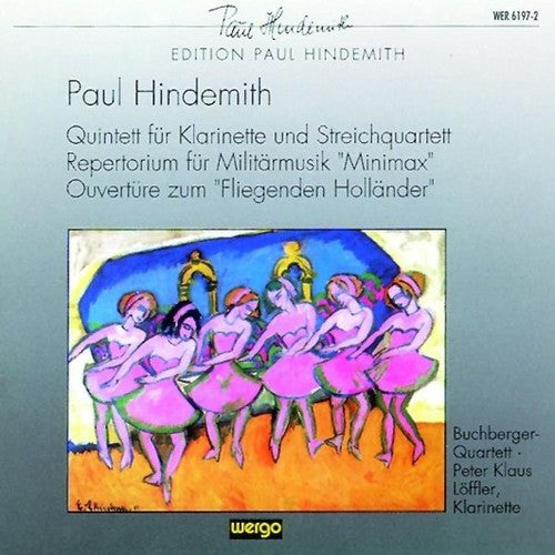 Hindemith/ Loffler/ Buchberg Quartet - Clarinet Quintet