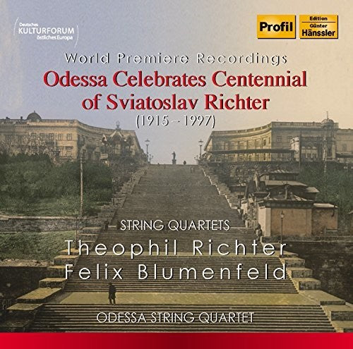 Richter/ Odessa String Quartet - Odessa Celebrates Centennial of Sviatoslav Richter