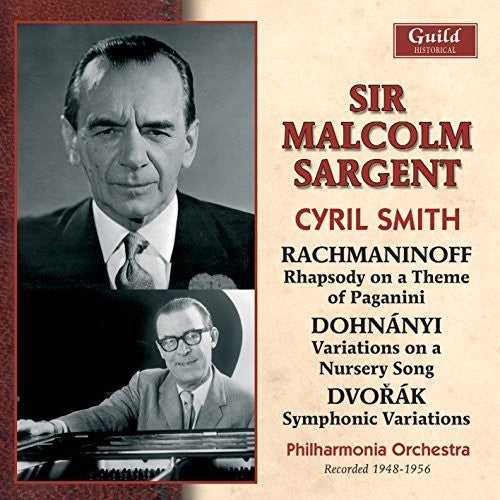 Rachmaninoff/ Malcolm Sargent - Sargent - Rachmaninoff Dohnanyi Dvorak 1948-1956