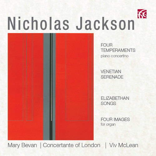 Jackson/ Mary Bevan / Concertante of London - Chamber & Organ Music