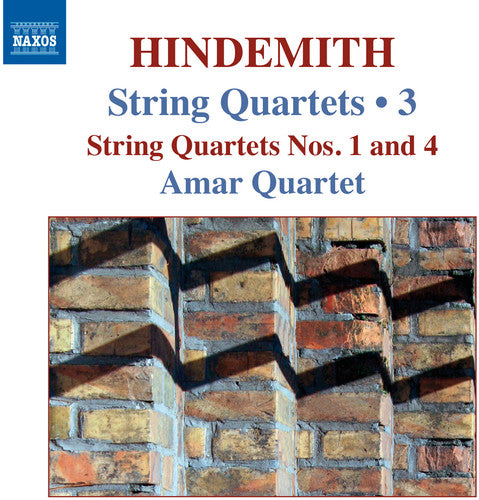 Hindemith/ Amar Quartet - String Quartets 3