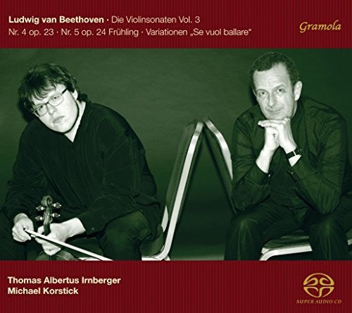 Beethoven/ Irnberger/ Korstick - Violin Sonatas 3