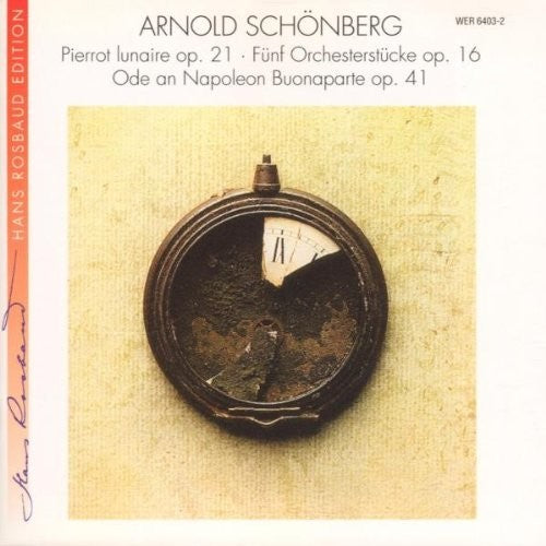 Hans Rosbaud / Swf-Sinfonieorchester - Schoenberg: Pierrot Lunaire - 5 Pieces Op.16