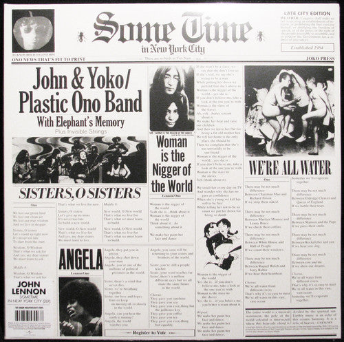 John Lennon - Sometime in New York City