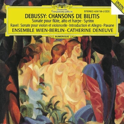 Debussy/ Ravel/ Catherine Deneuve - Chansons de Bilitis / Intro. & Allegro (Ravel)