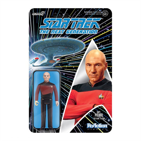 Star Trek: The Next Generation Captain Jean-Luc Picard 3 3/4-Inch ReAction Figure