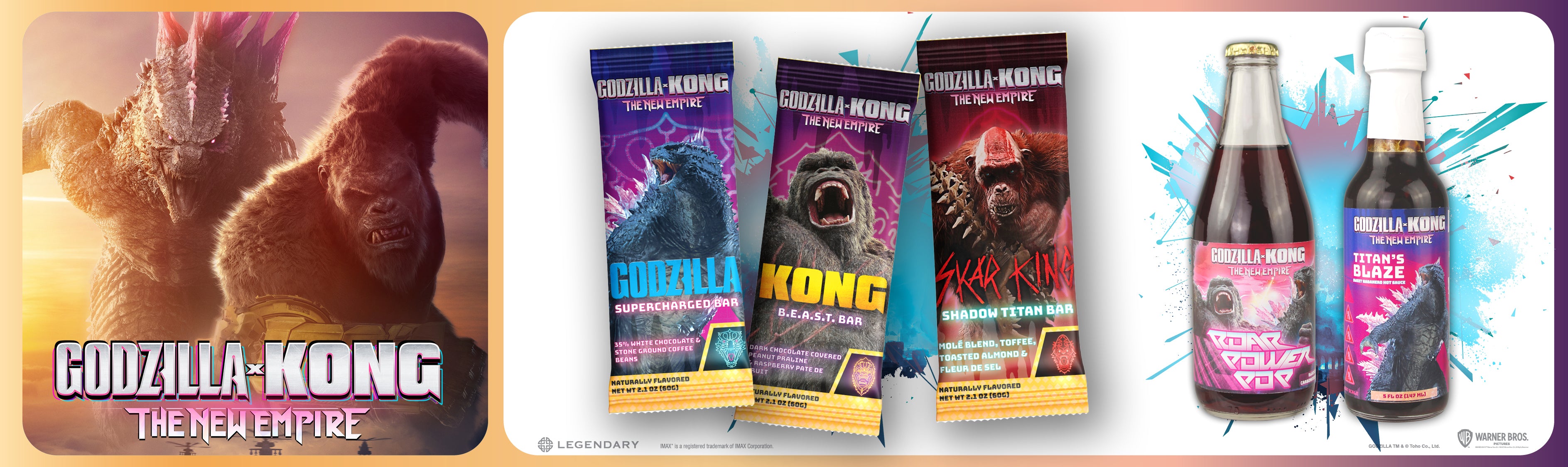  Godzilla X Kong: New Empire Collection - Shop Now!