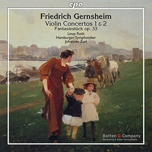 Gernsheim/ Roth/ Hamburger Symphoniker Orch - Gernsheim: Violin Concertos
